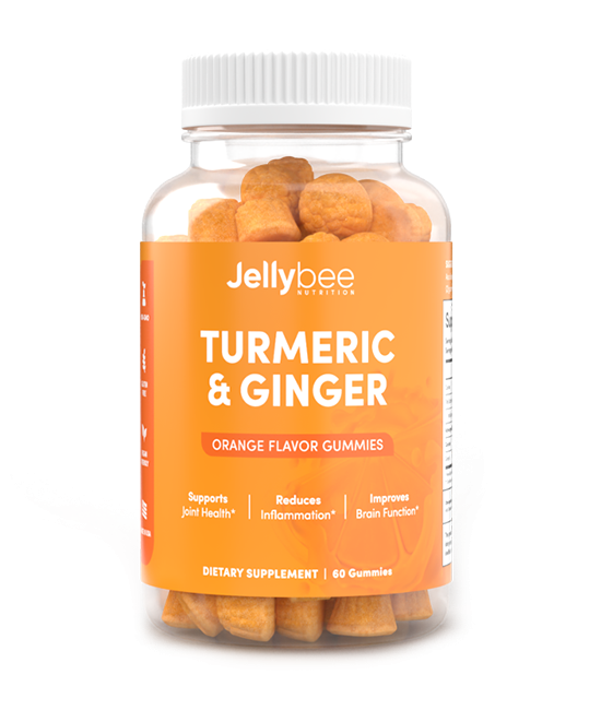 Turmeric & Ginger Gummies (30 Off) TheJellyBee